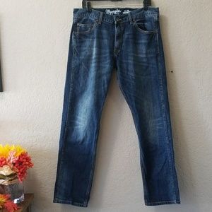 Wranglers Retro Slim Fit Dark Wash Jeans